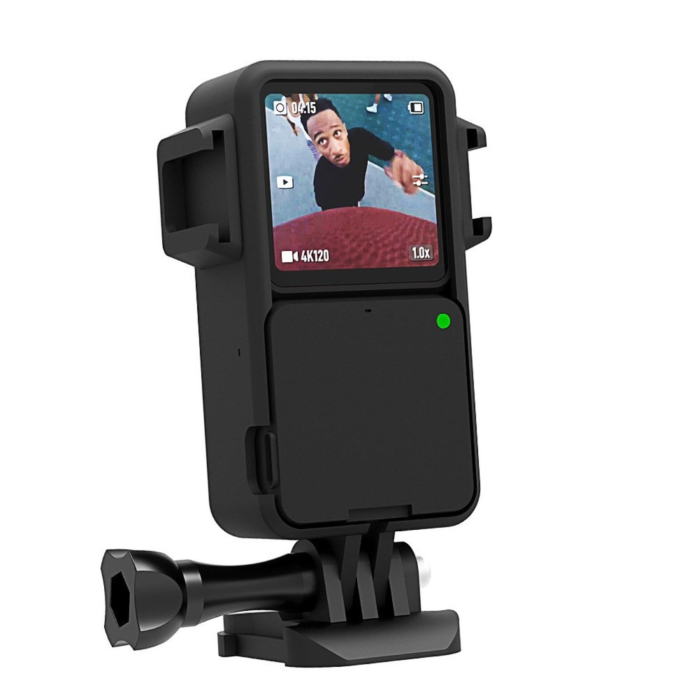 Anti-Shock Camera Protective Frame Shell With Base For Dji Osmo Action 2 A
