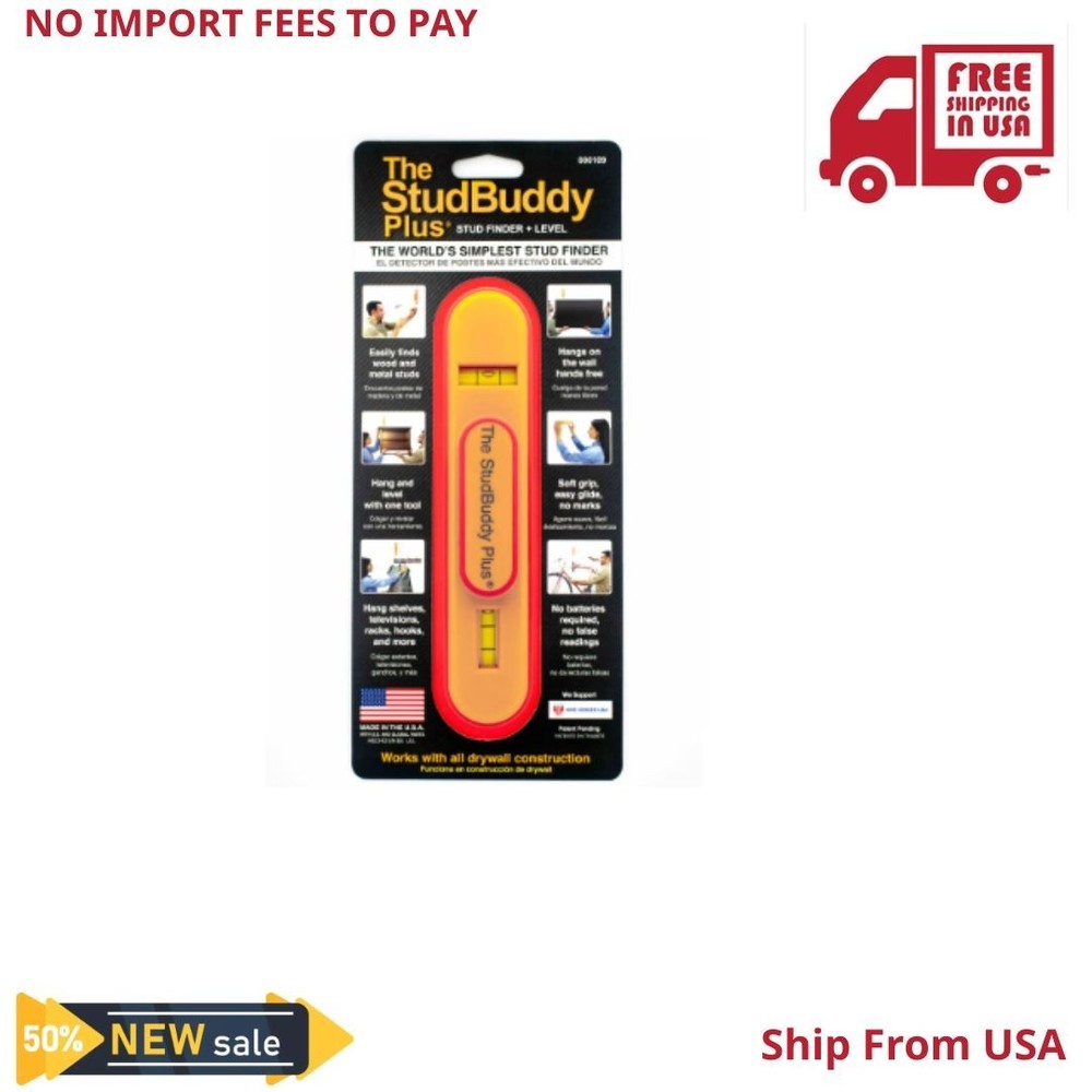 The StudBuddy Plus Magnetic Stud Finder New