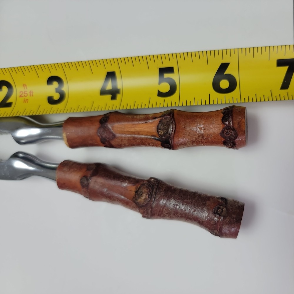 Vintage MCM Bamboo Handled Nutcracker / Lobster Cracker - Japan