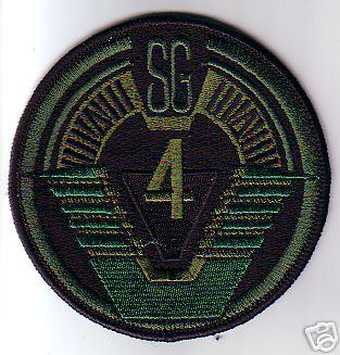 STARGATE SG-4 OLIVE DRAB PATCH - SG4od
