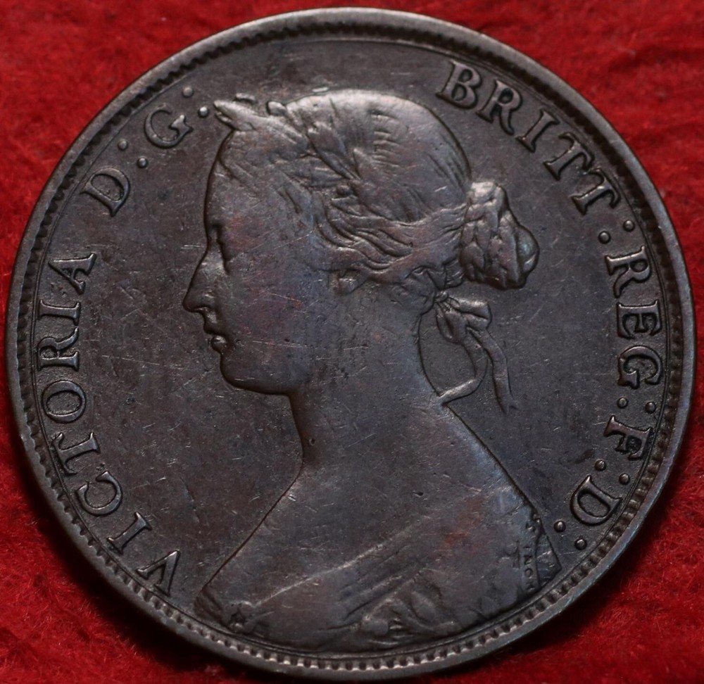 🇨🇦 1861 New Brunswick Canada One Cent Coin