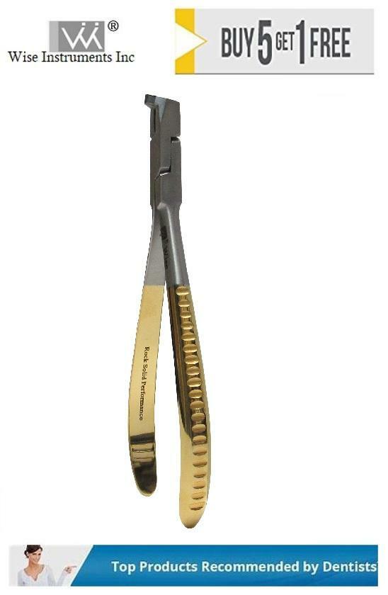Wise Distal end Cutter Orthodontic Plier. The Tungsten Carbide Inserts