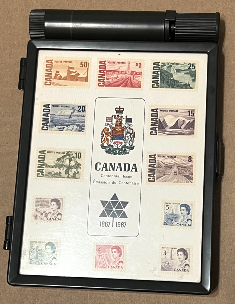 1967 Canada Post Thematic Collection #1 - Centennial Stamp Case