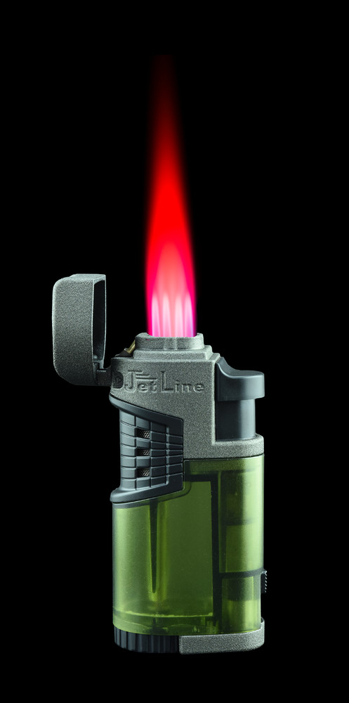Jetline Mr. Fatboy Quad Flame (Green & Stone Gray)