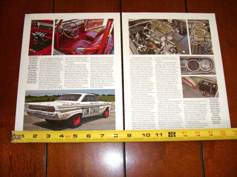 1964 MERCURY COMET A/FX ORIGINAL 2017 ARTICLE