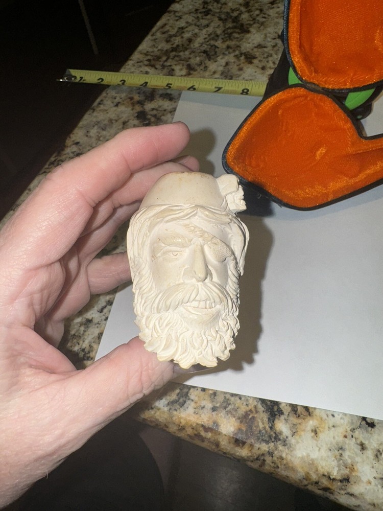 Antique Meerschaum Pirate Pipe