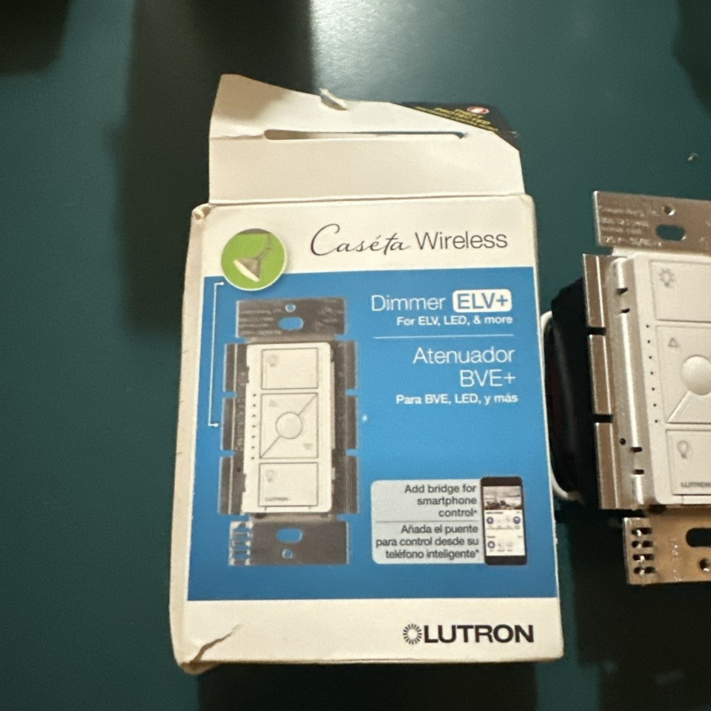 Lutron Caseta Wireless Dimmer Wall Switch - White (PD-5NE-WH)