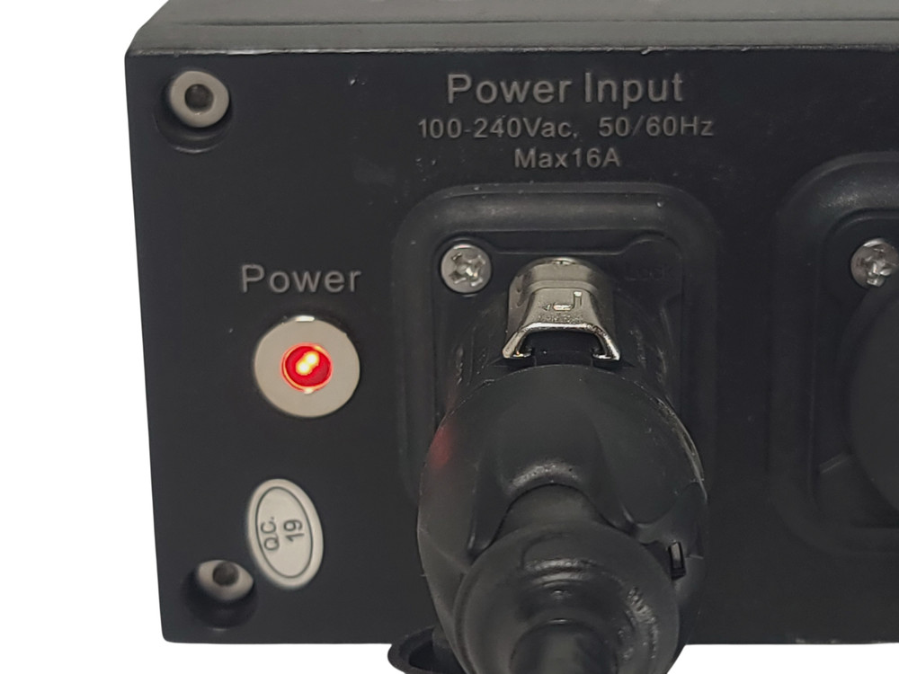 (2) Chauvet PowerStream 4 IP Power Splitters (C2085-330)