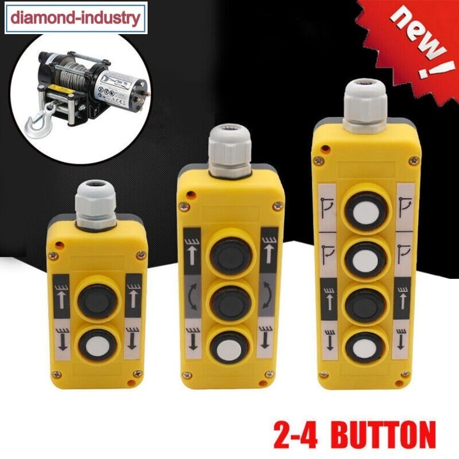 COP 2-4 Button Switch Control - tail lift, winch, windlass   2-4 Button