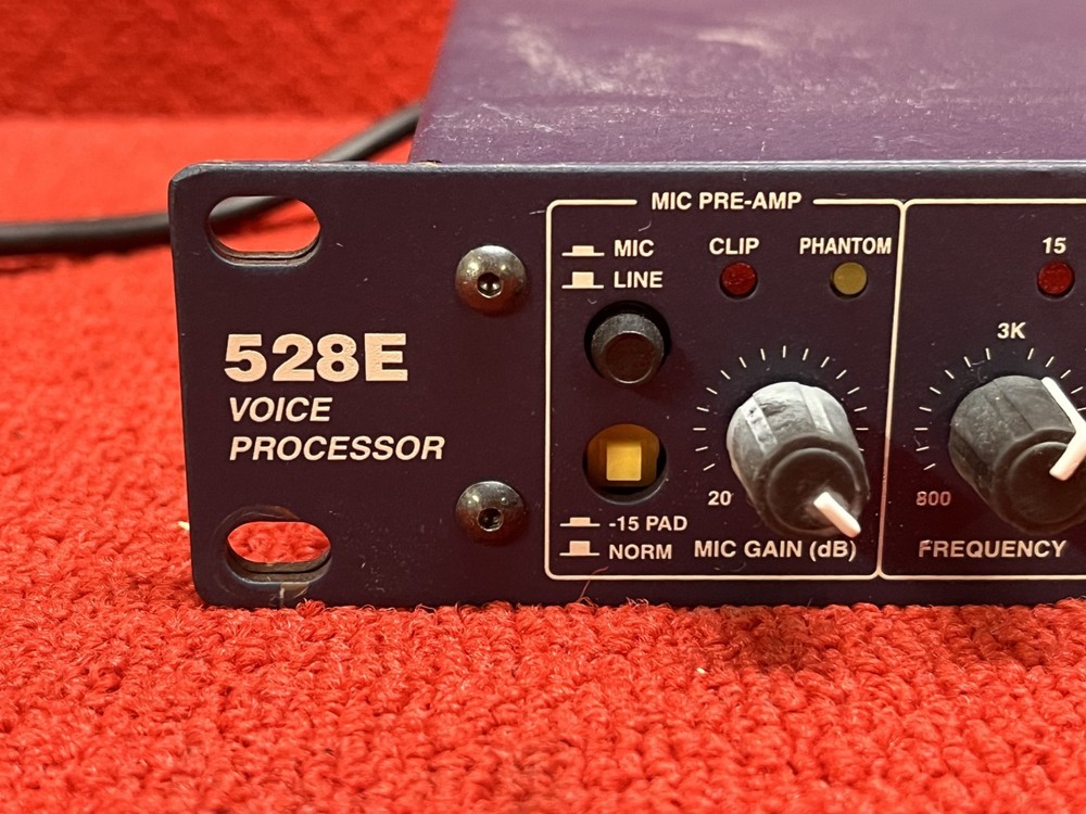 Used Symetrix 528E Analog Voice Processor Single-Channel Tested Good Condition