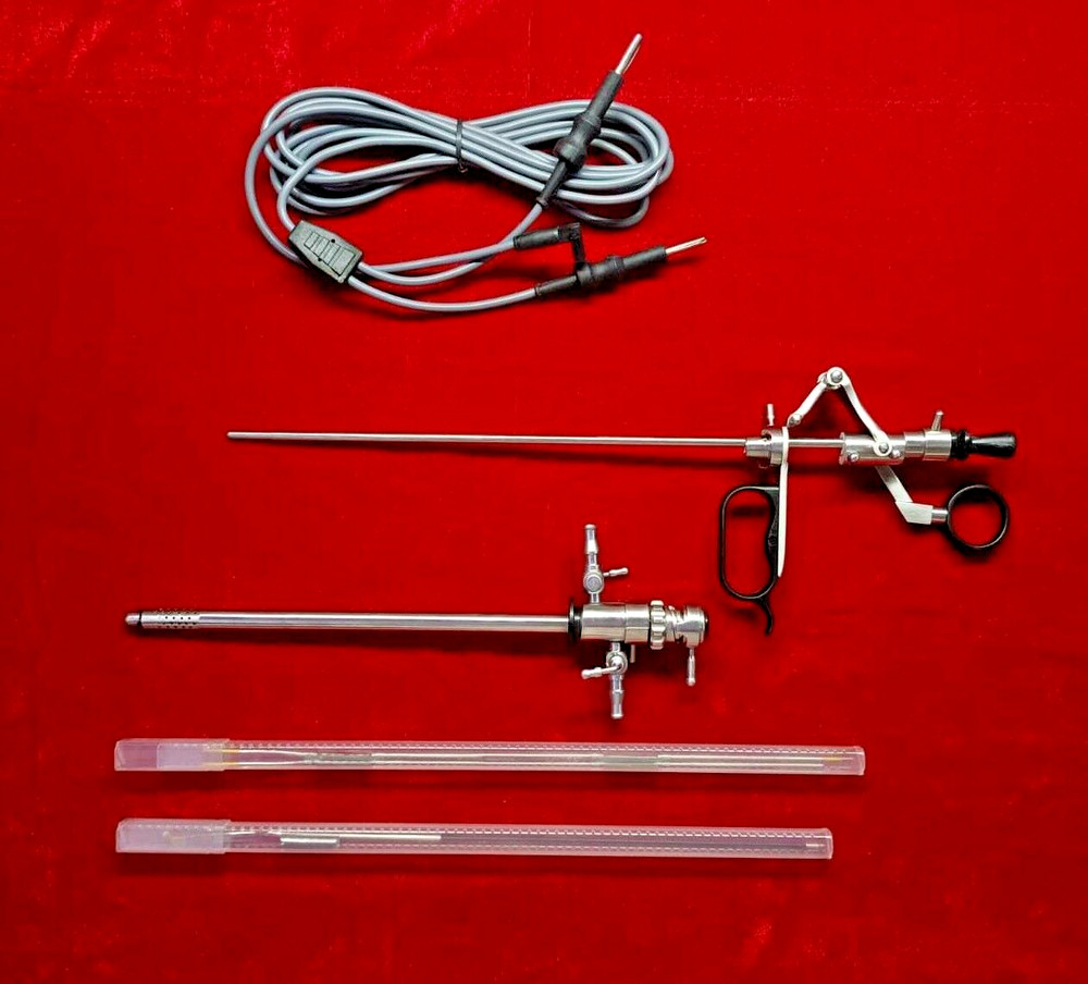 Laparoscopic Working Element Bipolar Passive Double stem Storz Compatible - 1Set