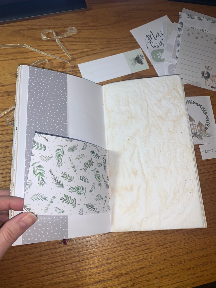 Handmade Christmas Junk Journal