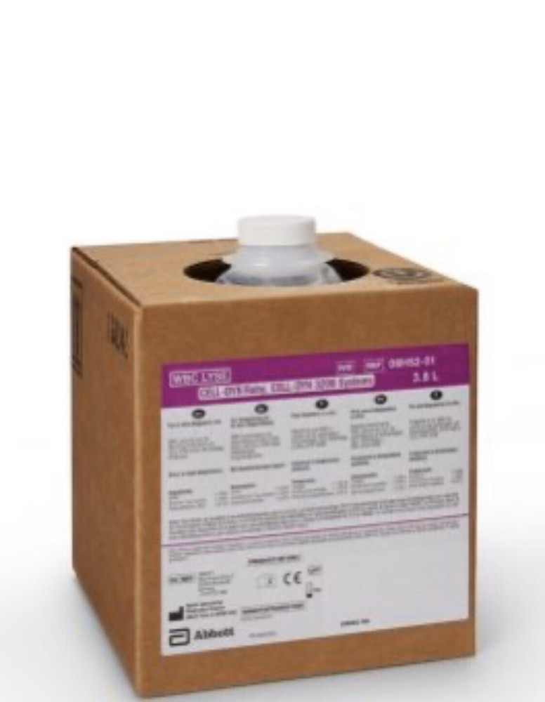 WBC LYSE REAGENT 08H52-01 (CELLDYN RUBY/3200 SYSTEM) 3.8L