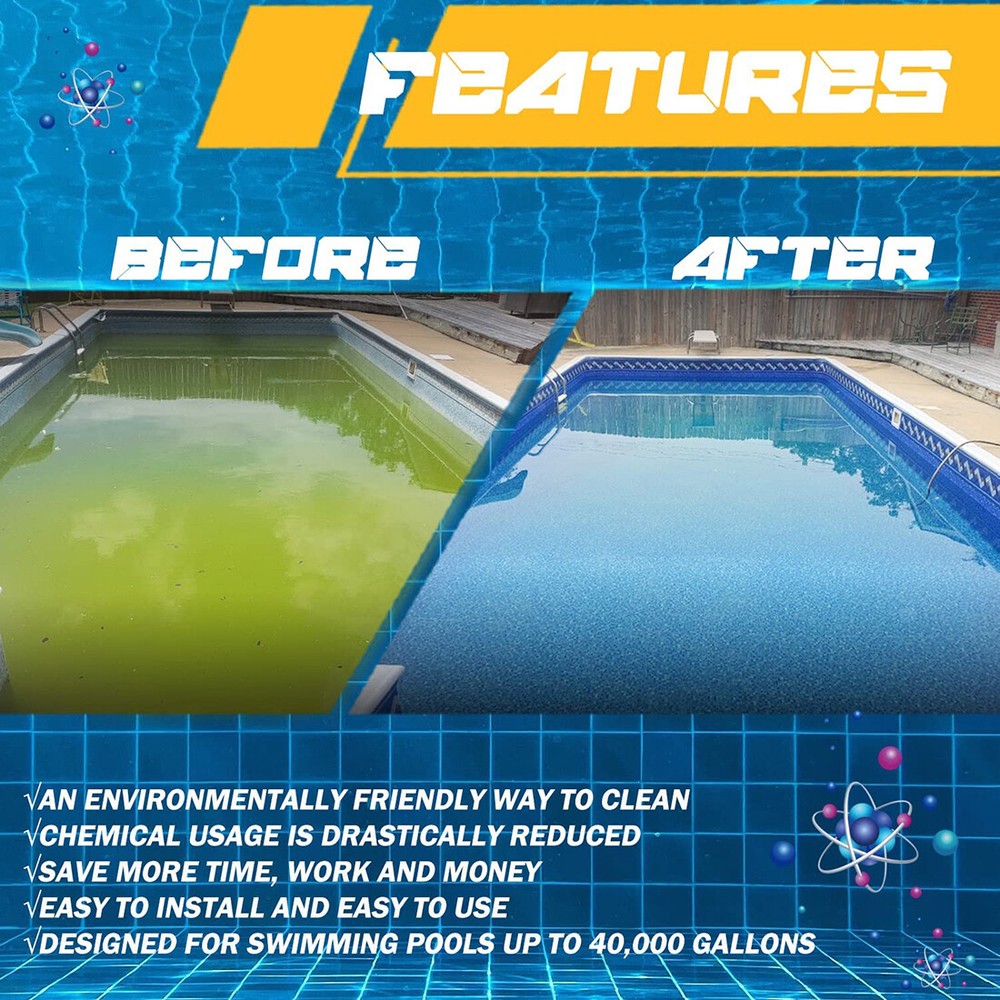 Swimming Pool Ionizer Replacement Chamber 4CH4002-R for Power Ionizer System