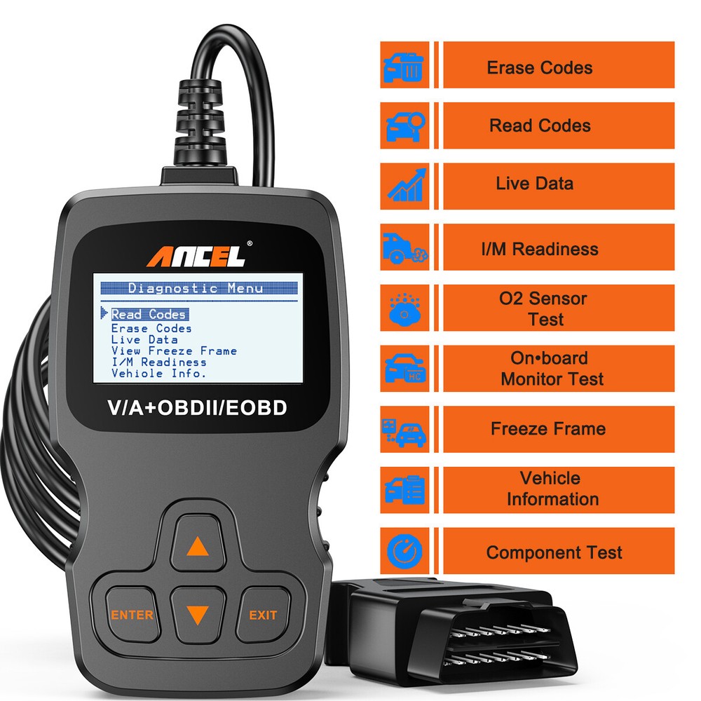 ANCEL AD310 Classic Enhanced Universal OBD II Scanner Engine Fault Code Reader