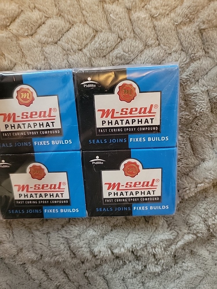 4x Pidilite M-SEAL PHATAPHAT FAST CURING EPOXY COMPOUND 25g