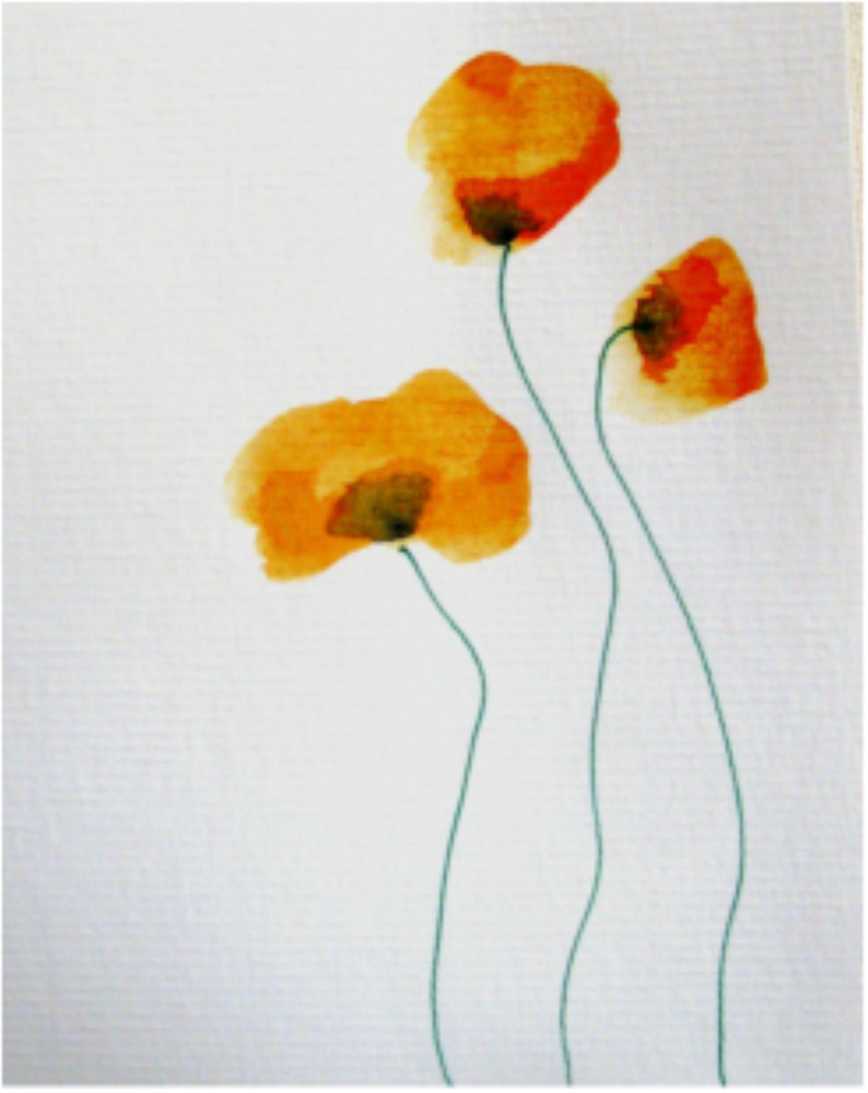 Hand painted AND hand personalized note cards. Each done separately not printed