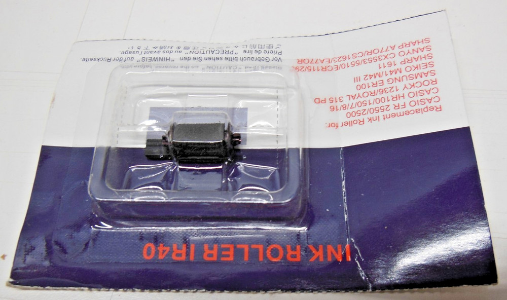IR40 Ink Roller Casio Rocky Samsung Seiko Sharp Sanyo NIP