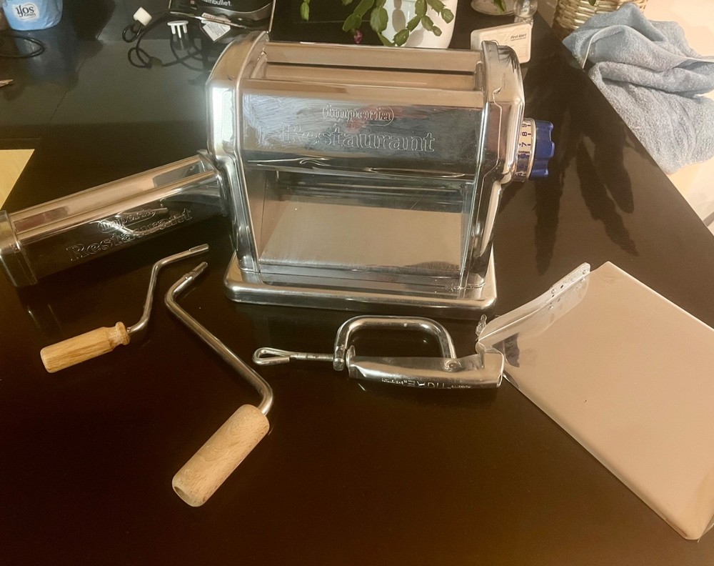 Imperia Restaurant Pasta Machine - Manual