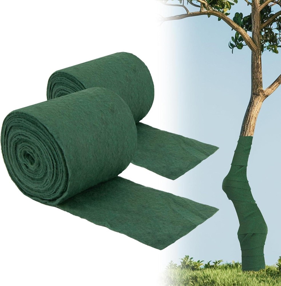 Tree Wrap - Tree Trunk Protector for Gardening 2 Roll 72 Ft Little Trees Trunk G