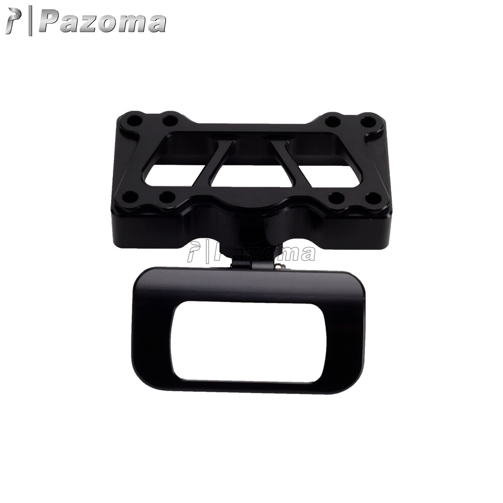 Motorcycle Speedometer Relocation Mount Bracket Gauge Holder For Harley Softail