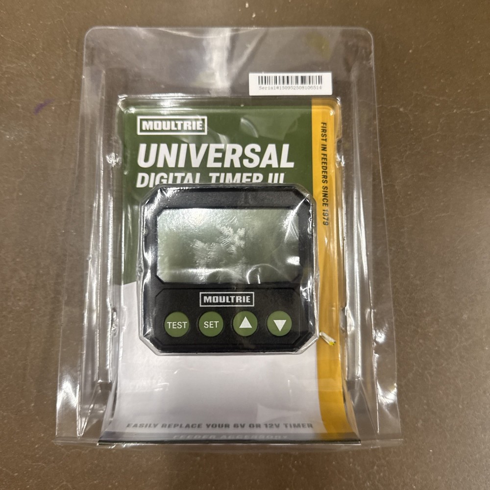 Universal Digital Timer III - Deer Feeder Timer - Digital Timer System with