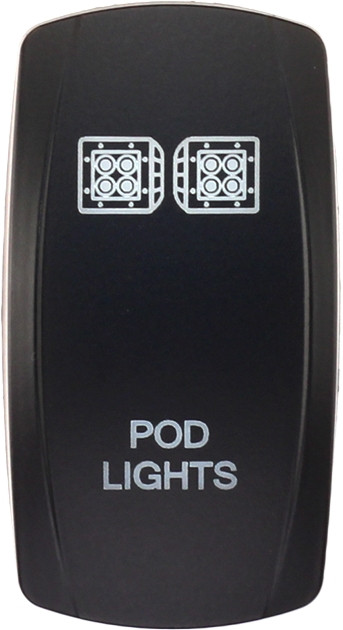 XTC Power Products Dash Rocket Switch Face Plates SW00-00107039