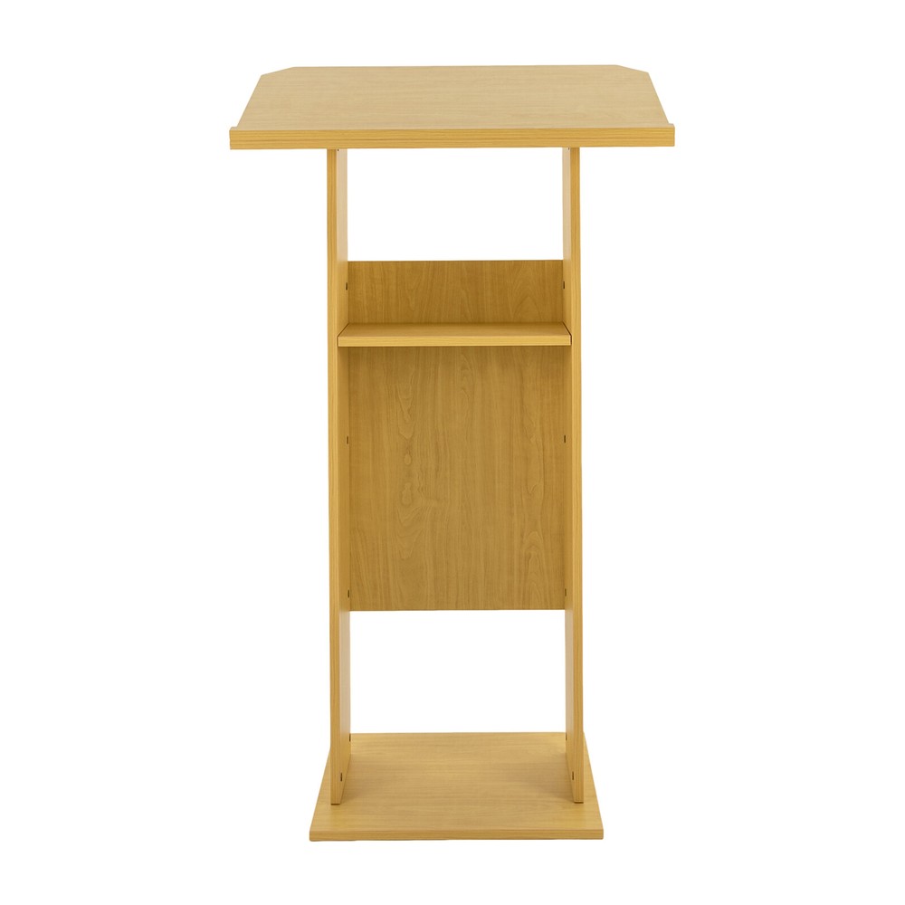 47.7" Conference Presentation Stand with Wheels - Sturdy & Versatile