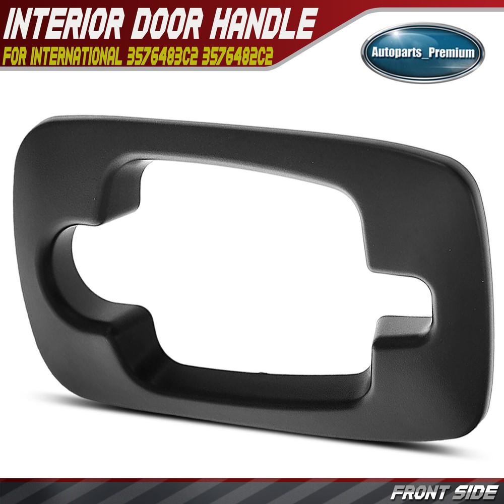Front Left/Right Texture Black Outside Handle Bezel for International 3576483C2