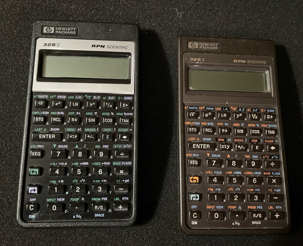 HP 32SII RPN Scientific Calculators