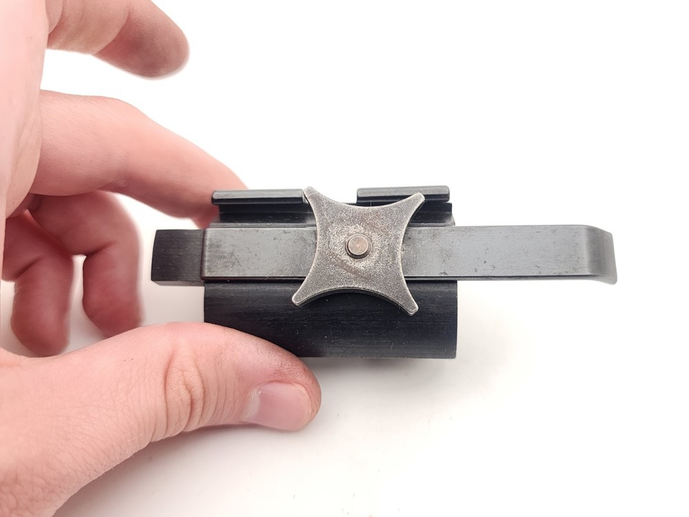 Vintage Bausch & Lomb Balvar Scope Mount Base