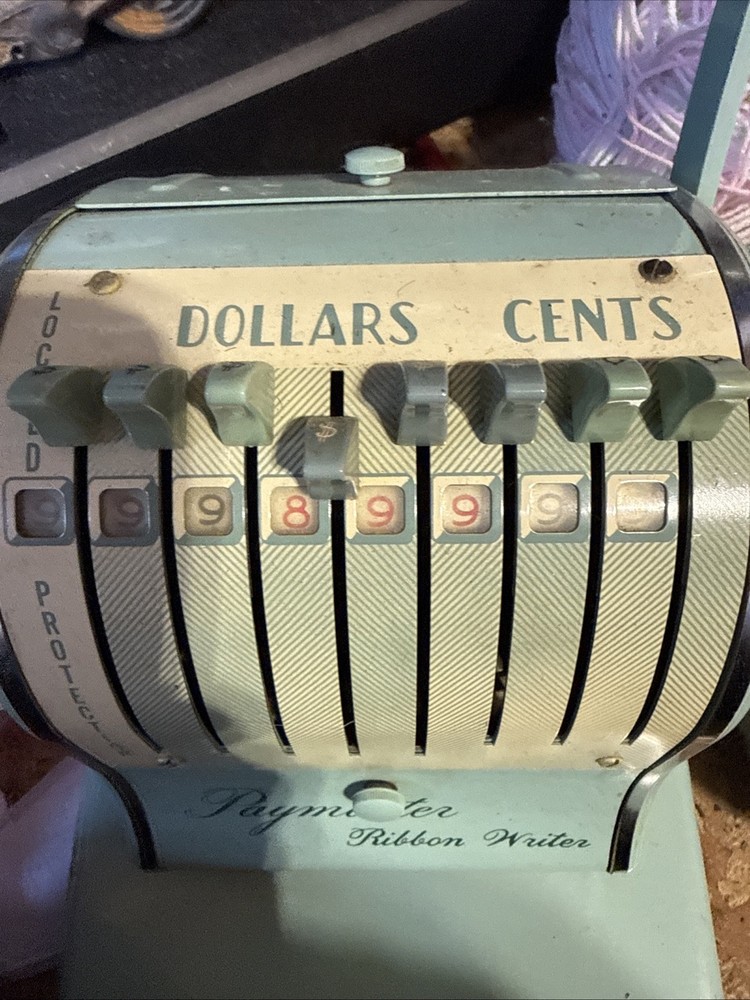 PAYMASTER SERIES 8000 Ribbon Check Writer