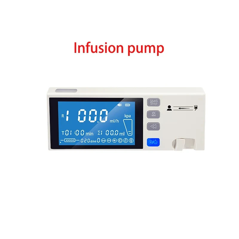 4.3 inch Infusion Pump Multiple Infusion modesTouch Screen Stackable type IV