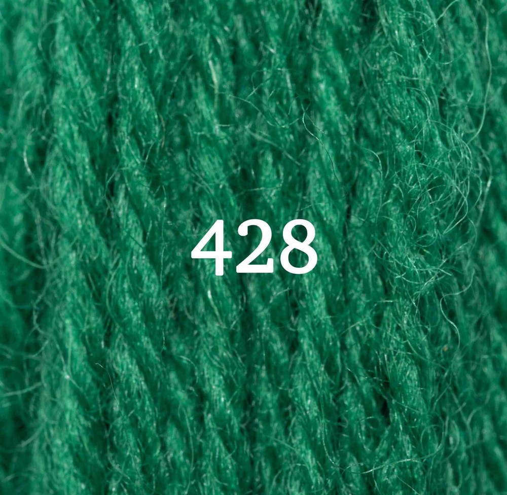 Appleton Crewel Wool - 27 Yd Skein Leaf Green Color  428