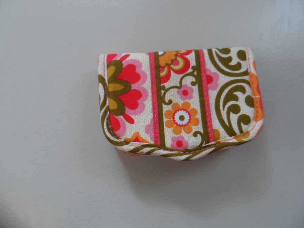 Vera Bradley Card Keeper in folkloric pattern
