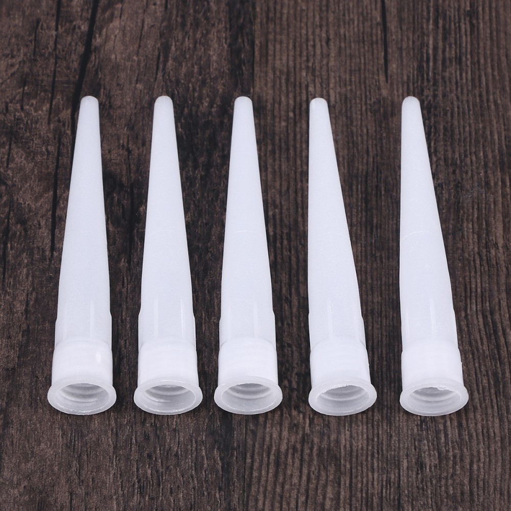 20 Pcs Reusable Caulking Nozzle Set Replaceable Plastic Ink Grip