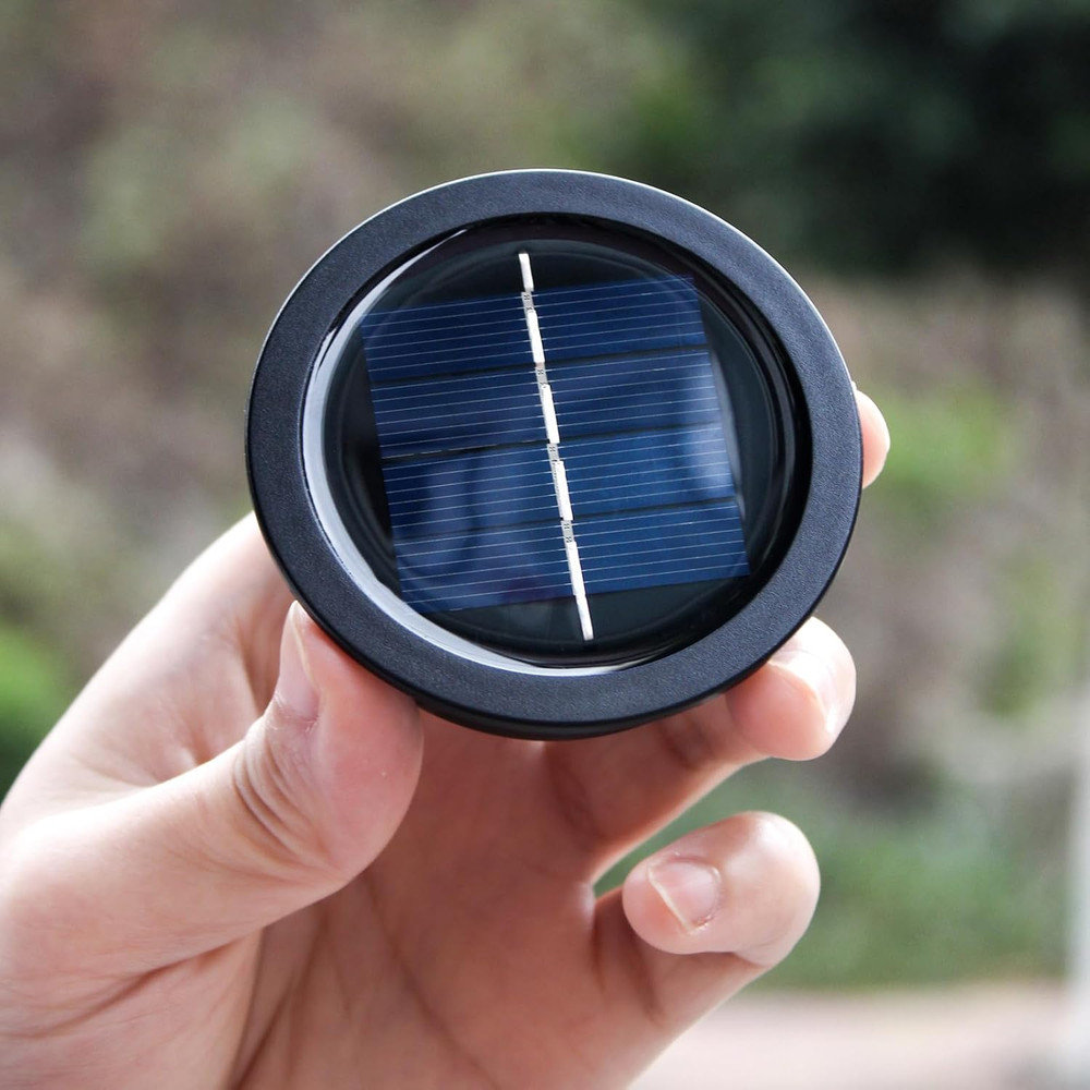 4 Pack Solar Light Replacement Top, 2.76 Inch Waterproof Solar Lantern Light Par