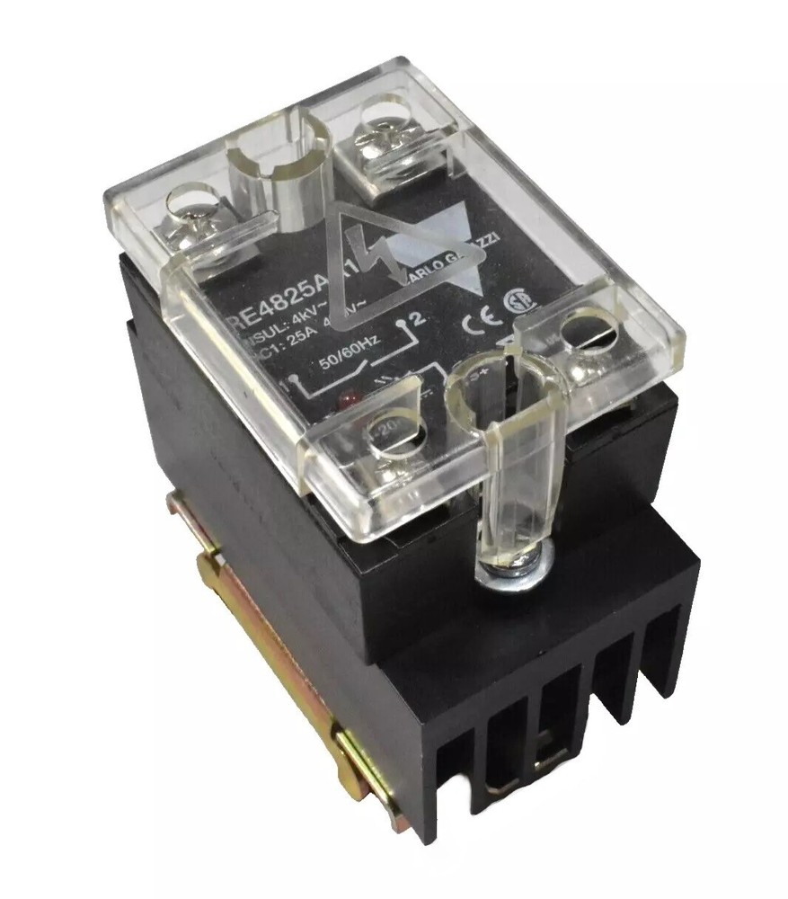 Carlo Gavazzi RE4825AA12 Solid State Relay 25A, 480V
