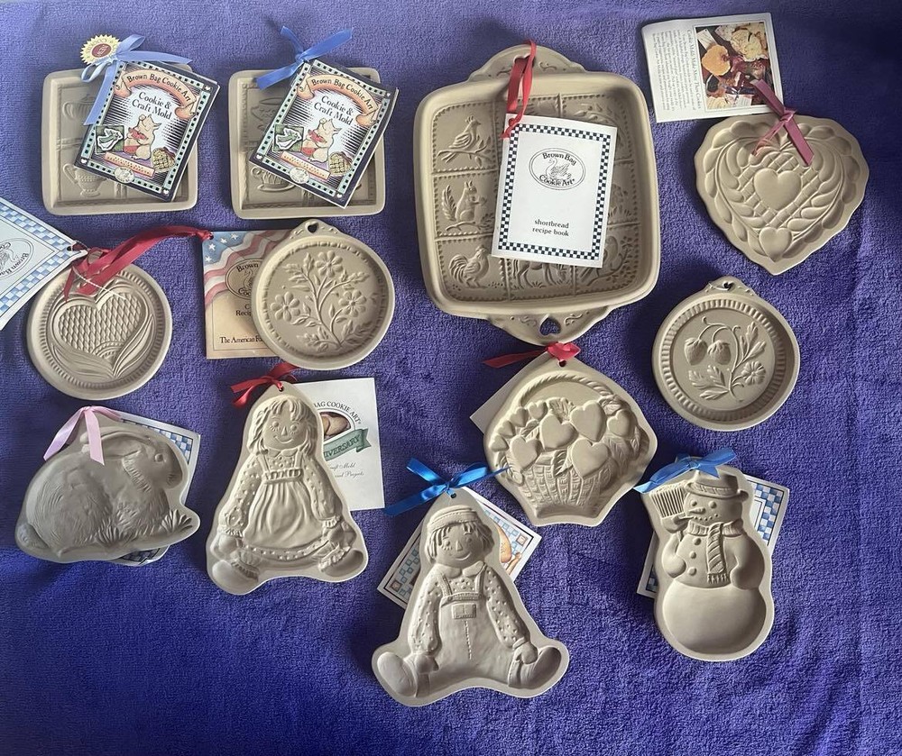 Brown Bag Cookie Art And Craft Mold - CHOOSE
