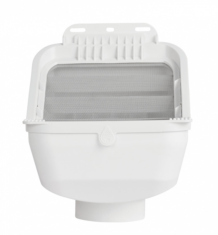 Rain Harvesting ADVANCED RAIN HEAD LEAF EATER Single Screen Pivot Outlet