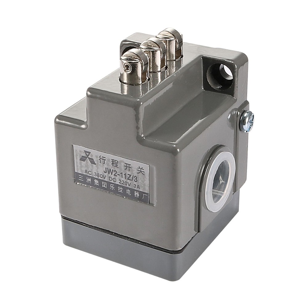 3NO 3NC 3 Parallel Roller Plunger Position Limit Switch JW2-11Z/3 Gray