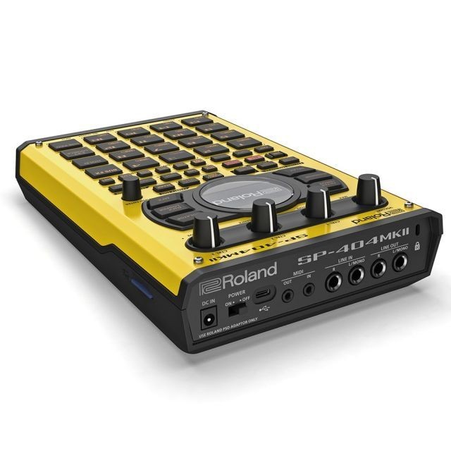 ROLAND SP-404MKII Yellow Sampler & Effect, Beatmaking Machine Tabletop