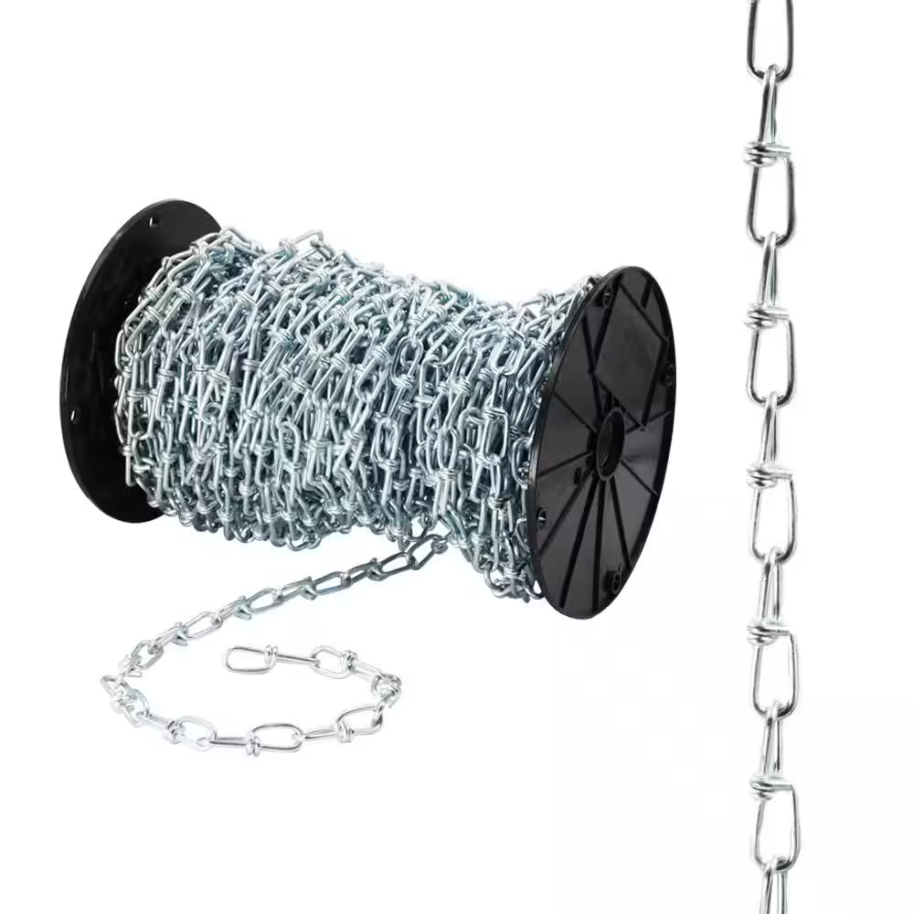 #2/0 X 175 Ft. Zinc Plated Steel Double Loop Chain