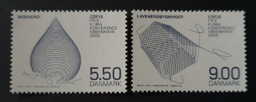 2009 DENMARK DANMARK UN CLIMATE CONFERENCE VF MNH