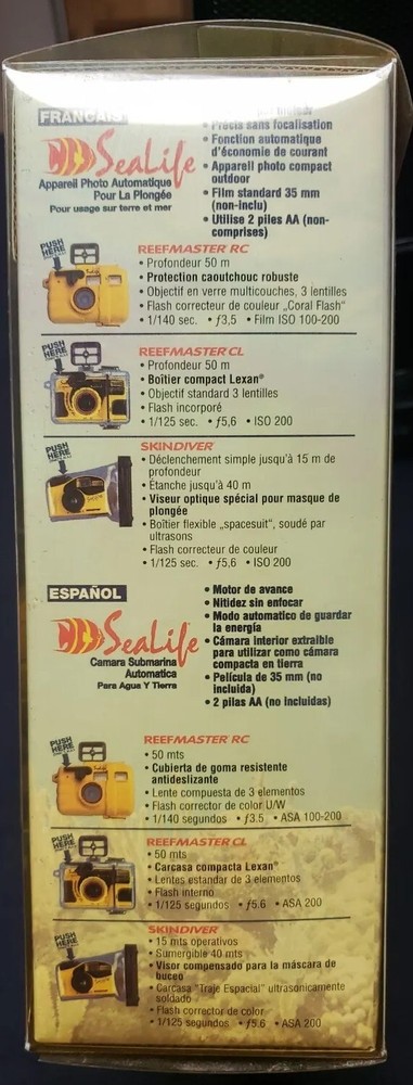 SeaLife ReefMaster Automatic CL SL540 Land & Sea Camera