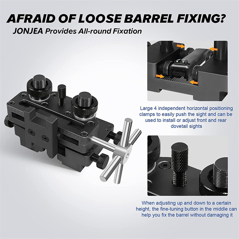 Universal Handgun Sight Pusher Tool for 1911 Glock Sig Springfield Front or Rear