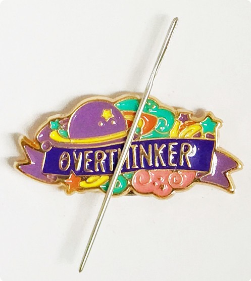 Over Thinker Magnetic Needle Minder by Canvas Bling