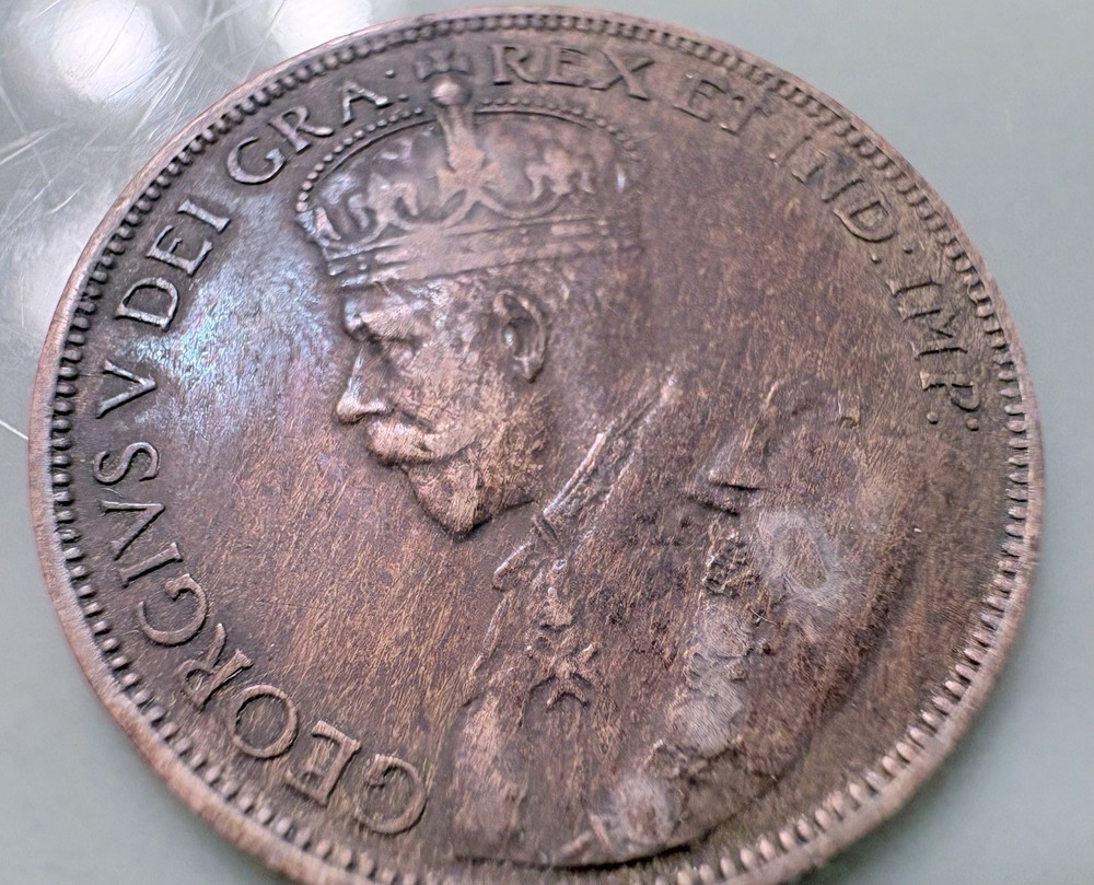 1918 Canada Large Cent Coin High Grade Slight Toning
