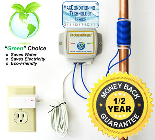 Hardness Master no salt hard water treatment conditioner softener softner system