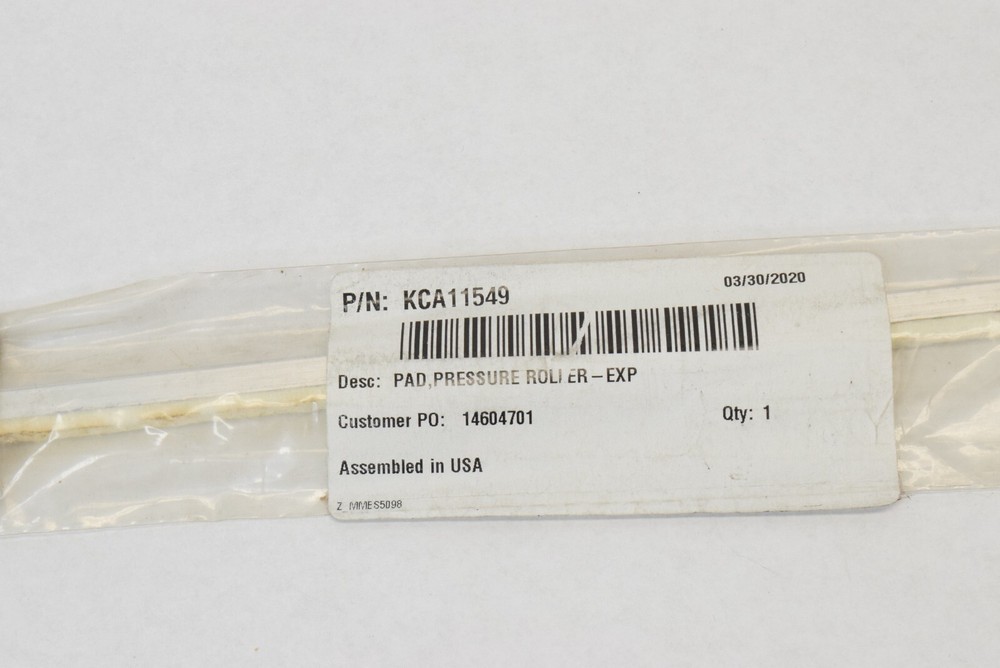 Kodak Konica Minolta KCA11549 Pad, Pressure Roller